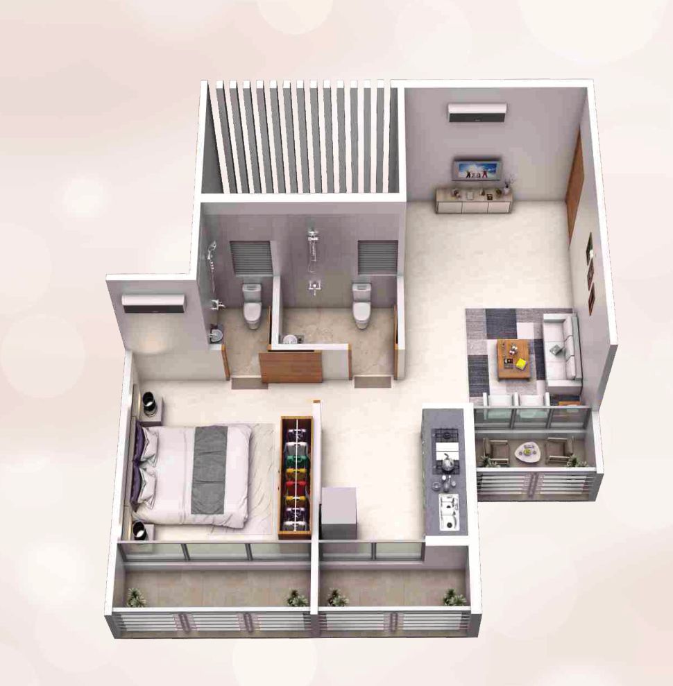 Pearl Paradise 3D unit layout